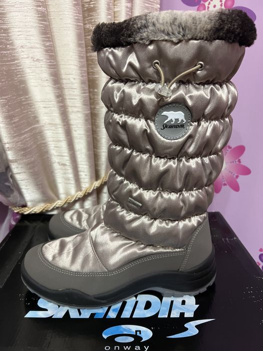 Skandia сапожки дутики чоботи зимові 37 р gore tex