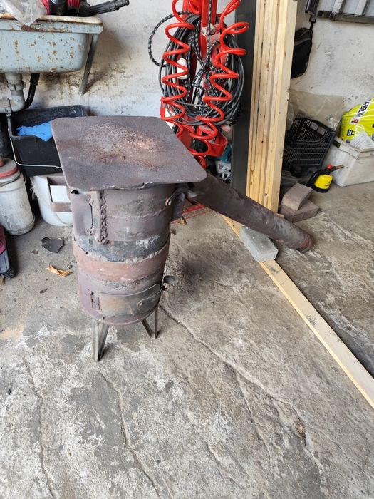 Koza piec do garażu na budowę