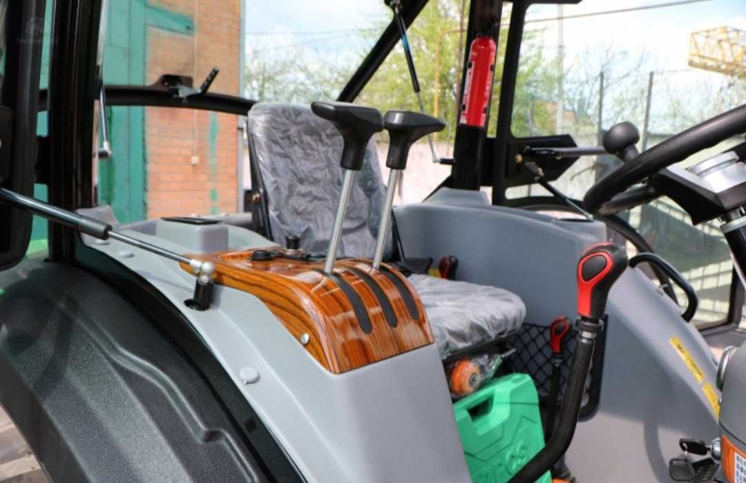 Мінітрактор Euro feng 554  Реверс Кондиціонер Примусова гідравліка