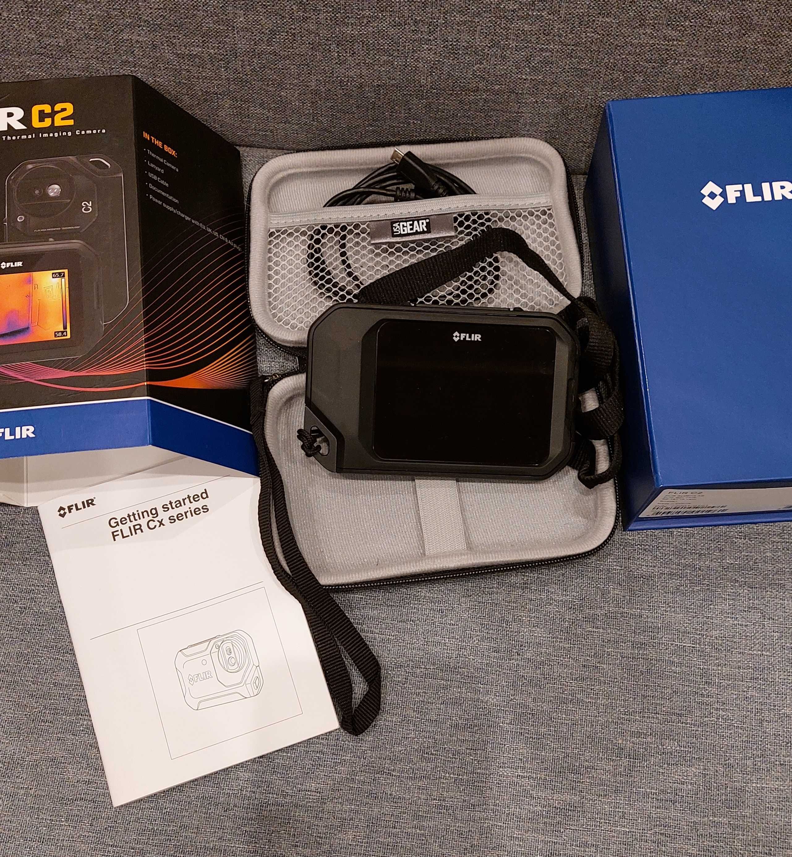 FLIR C2 kamera termowizyjna + pokrowiec