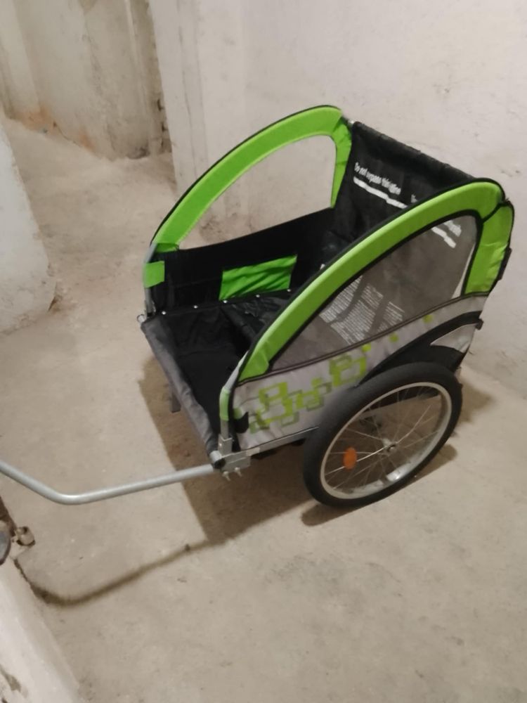 Wozek do roweru dla malych dzieci