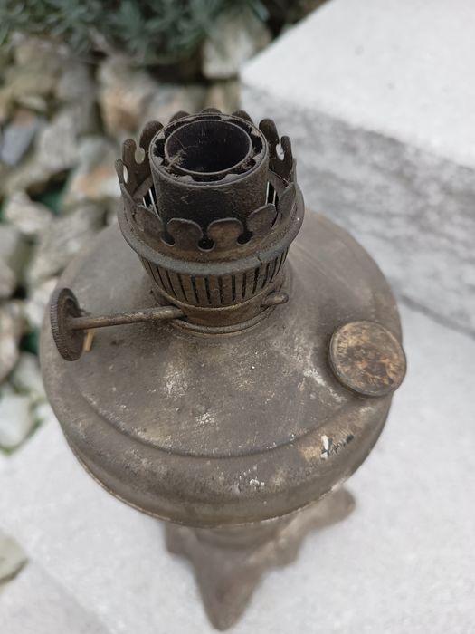 Lampa naftowa zabytkowa Ditmar Brunner antyk