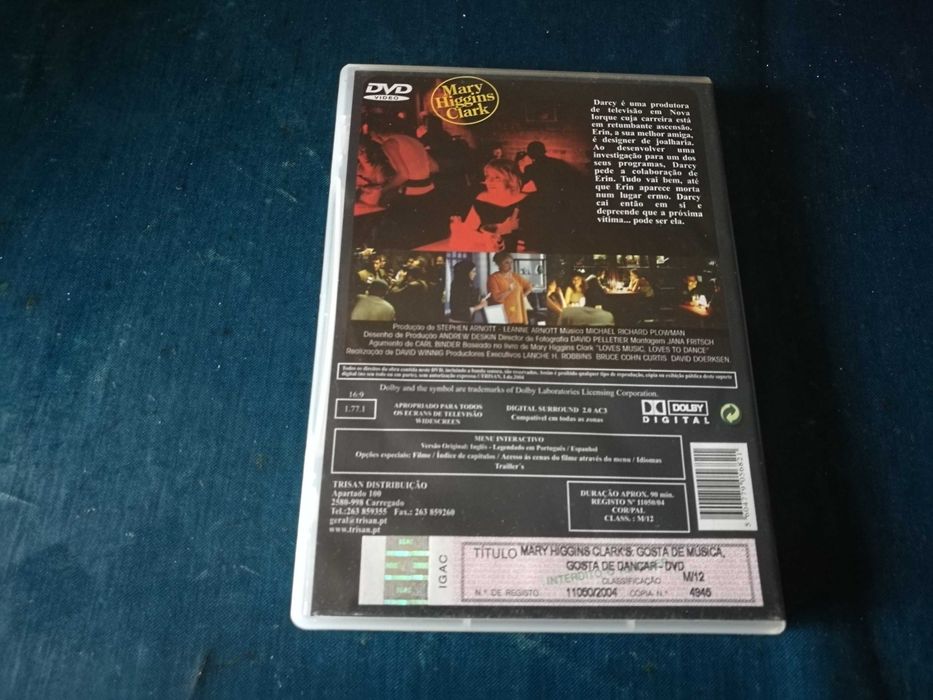 MARY HIGGINS CLARCK - GOSTA DE MUSICA GOSTA DE DANÇAR DVD (leg Port)