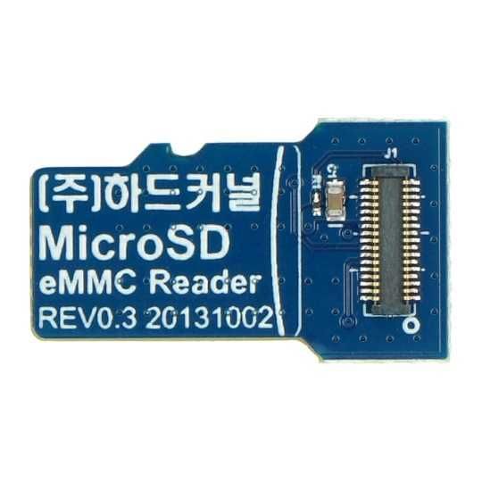 Czytnik pamięci eMMC / Adapter MicroSD do Orange Pi / Rock Pi / Odroid