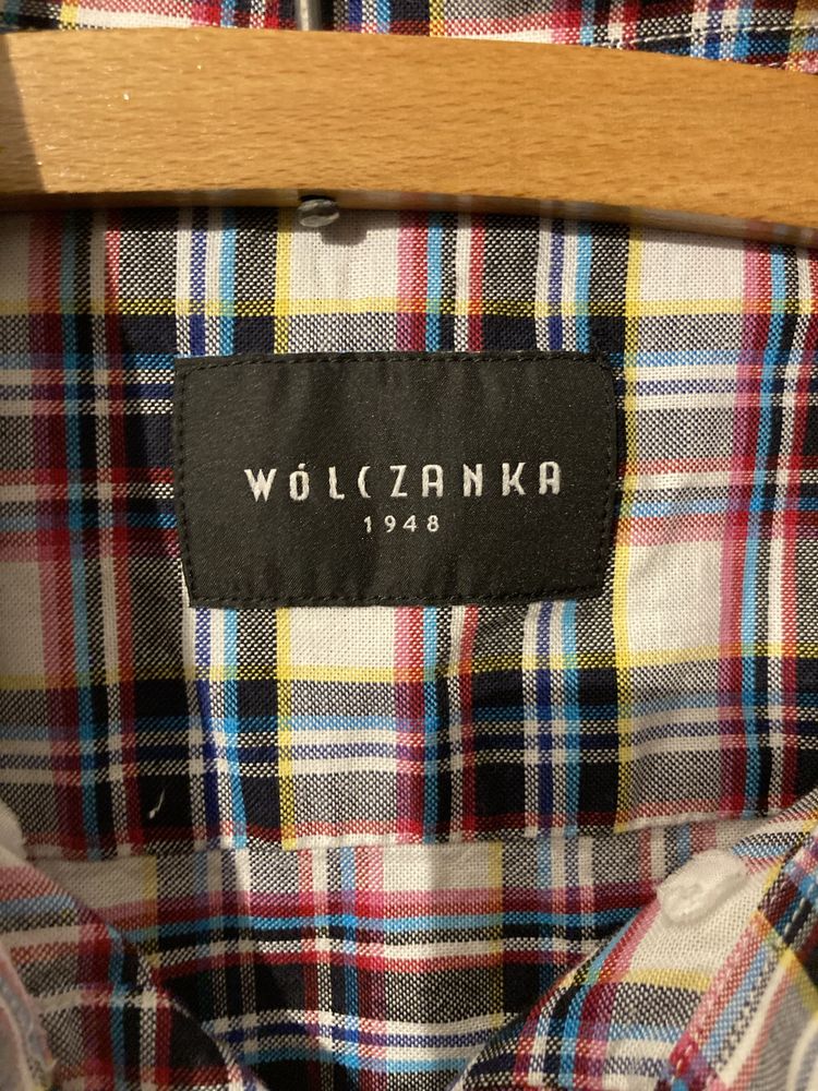 Koszula męska z krótkim rękawem Wolczanka