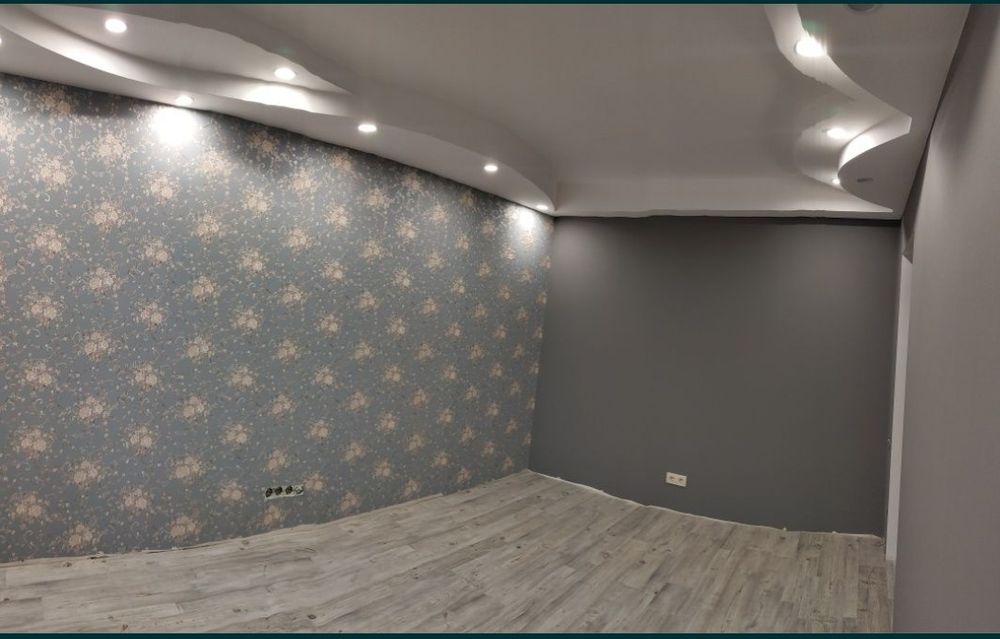 Поклейка обоїв, шпалер, ламінат