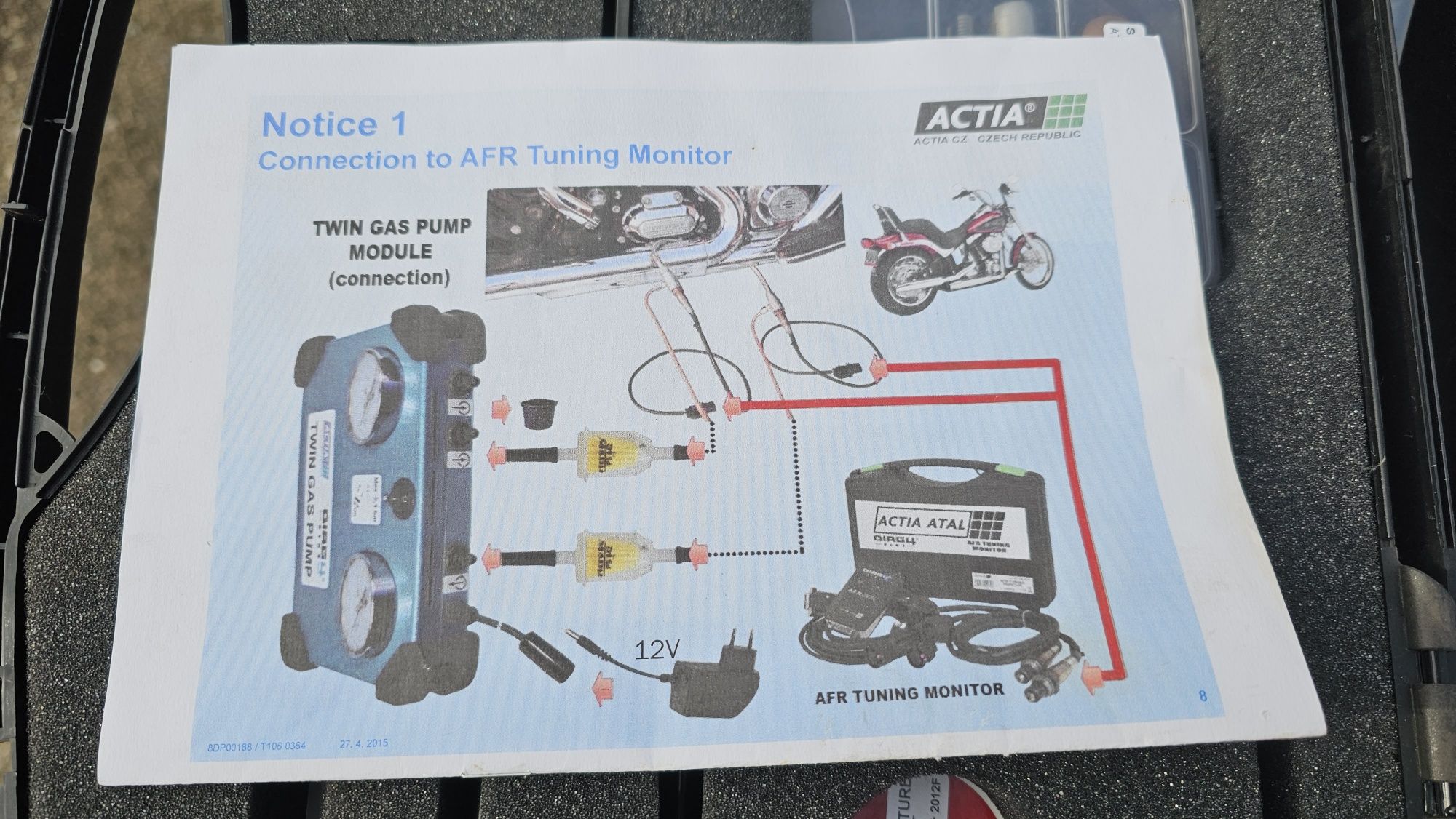 Actia DIAG 4 BIKE, Installation Set Lambda Mini