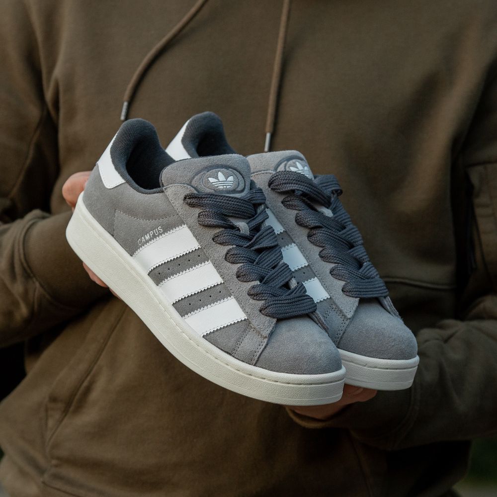 Кроссовки Adidas Campus Grey\White