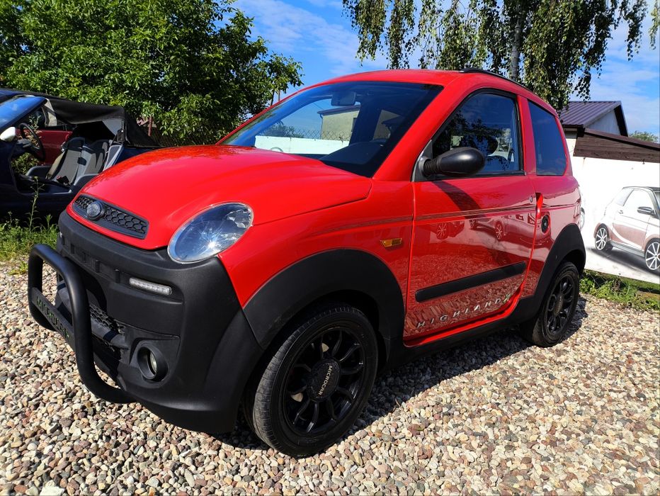 Microcar M.go Highland X -Kamera cofania-Transport Gratis-orurowany !!