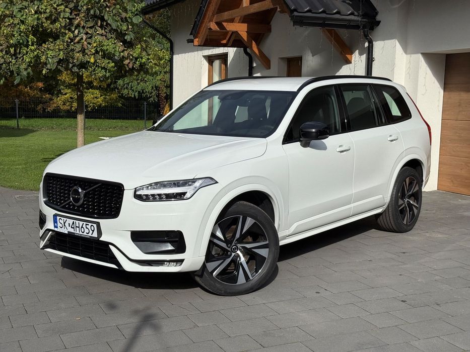 Volvo XC 90 FV23% R-Design BEZWYPADKOWY Krajowy Serwis ASO Faktura