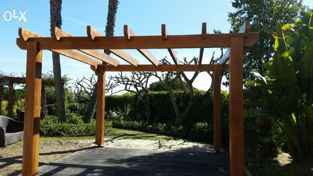 pergola em madeira - Madeira&conforto - prg.2