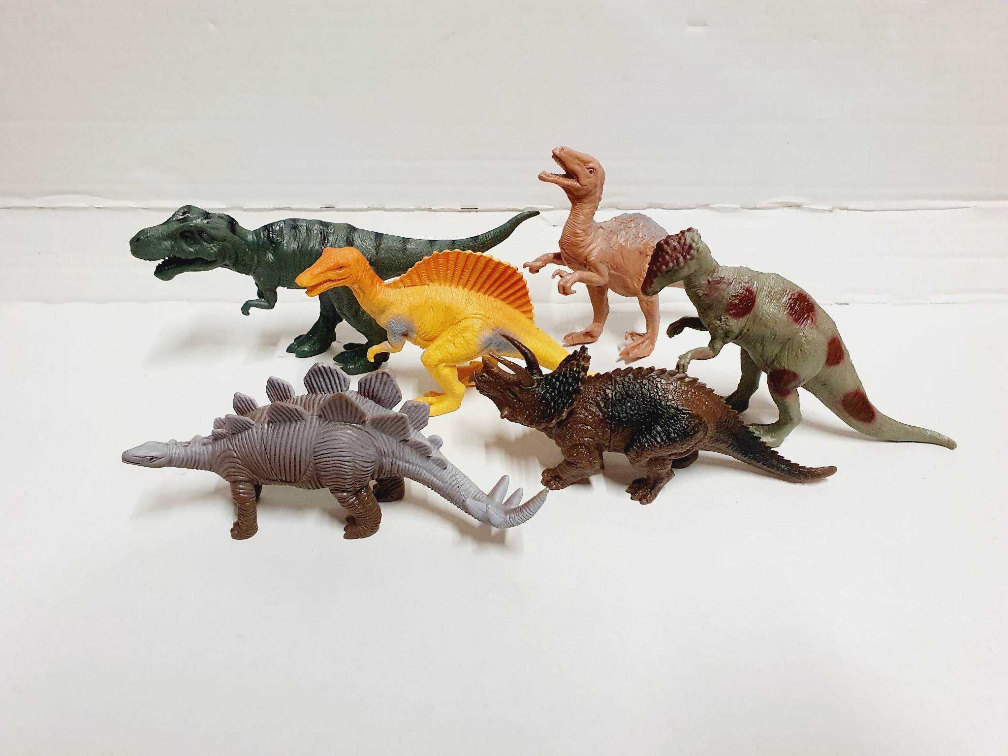 Duże dinozaury 6x dinozaur figurki zestaw J124