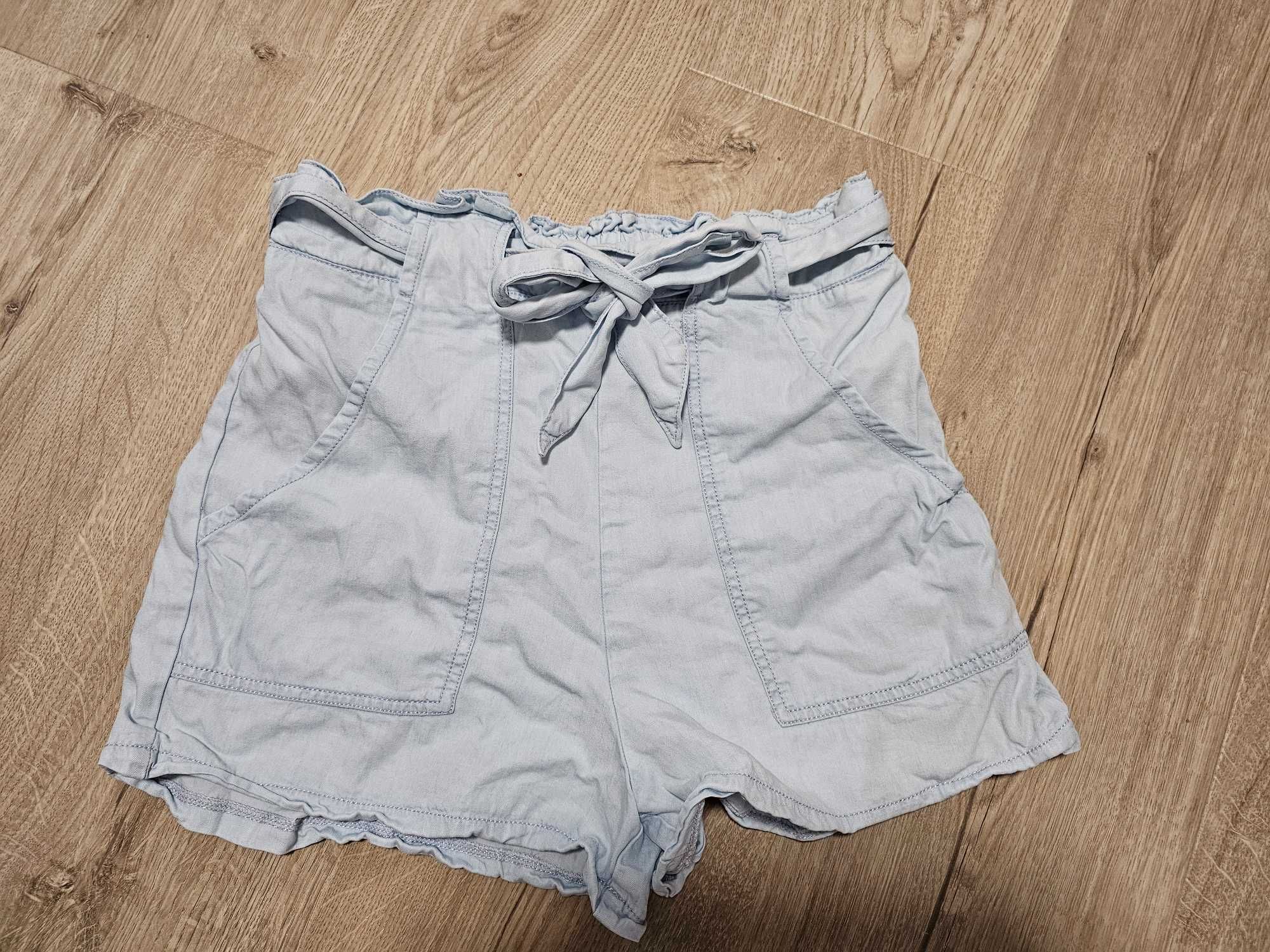 Szorty jasnoniebieskie Stradivarius XS | nowe bez metki