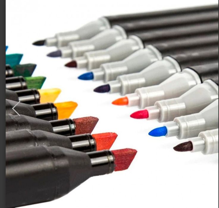 Набор скетч-маркеров для рисования двусторонних Touch