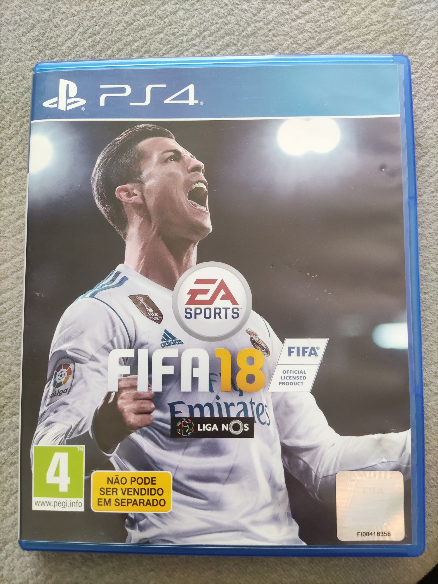 Fifa 18 ps4 como novo