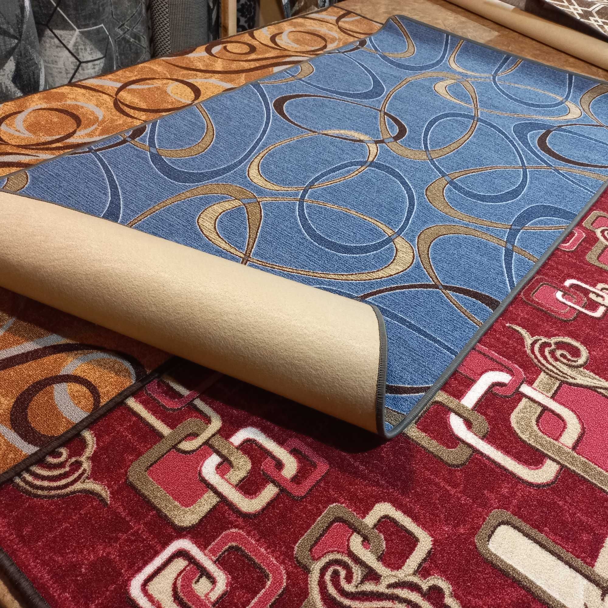 Ковровые дорожки и коврики на войлочной  основе ковер килим распродажа