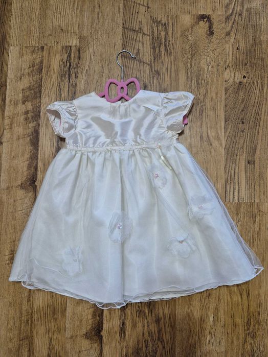 Efektowna sukienka niemowlęca rozm.80-86