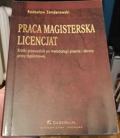 Radosław Zenderowski - Praca magisterska, licencjat