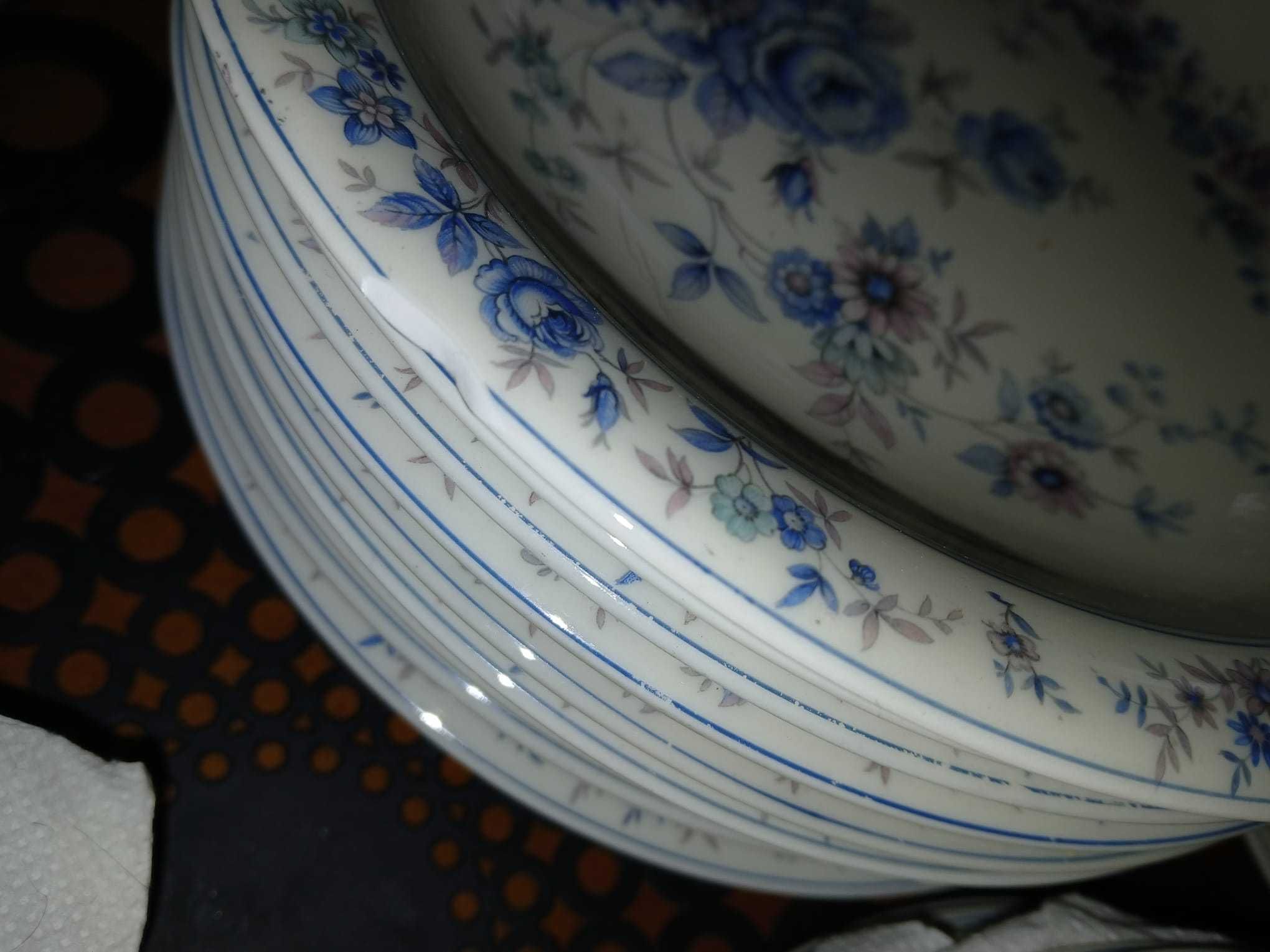 Zastawa stołowa z porcelany marki Krautheim Selb Bavaria. Niekompletna