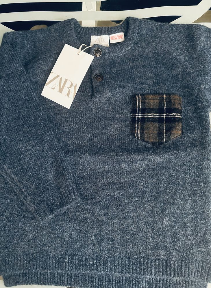 Nowy sweter ZARA z metką 110(4-5 lat)