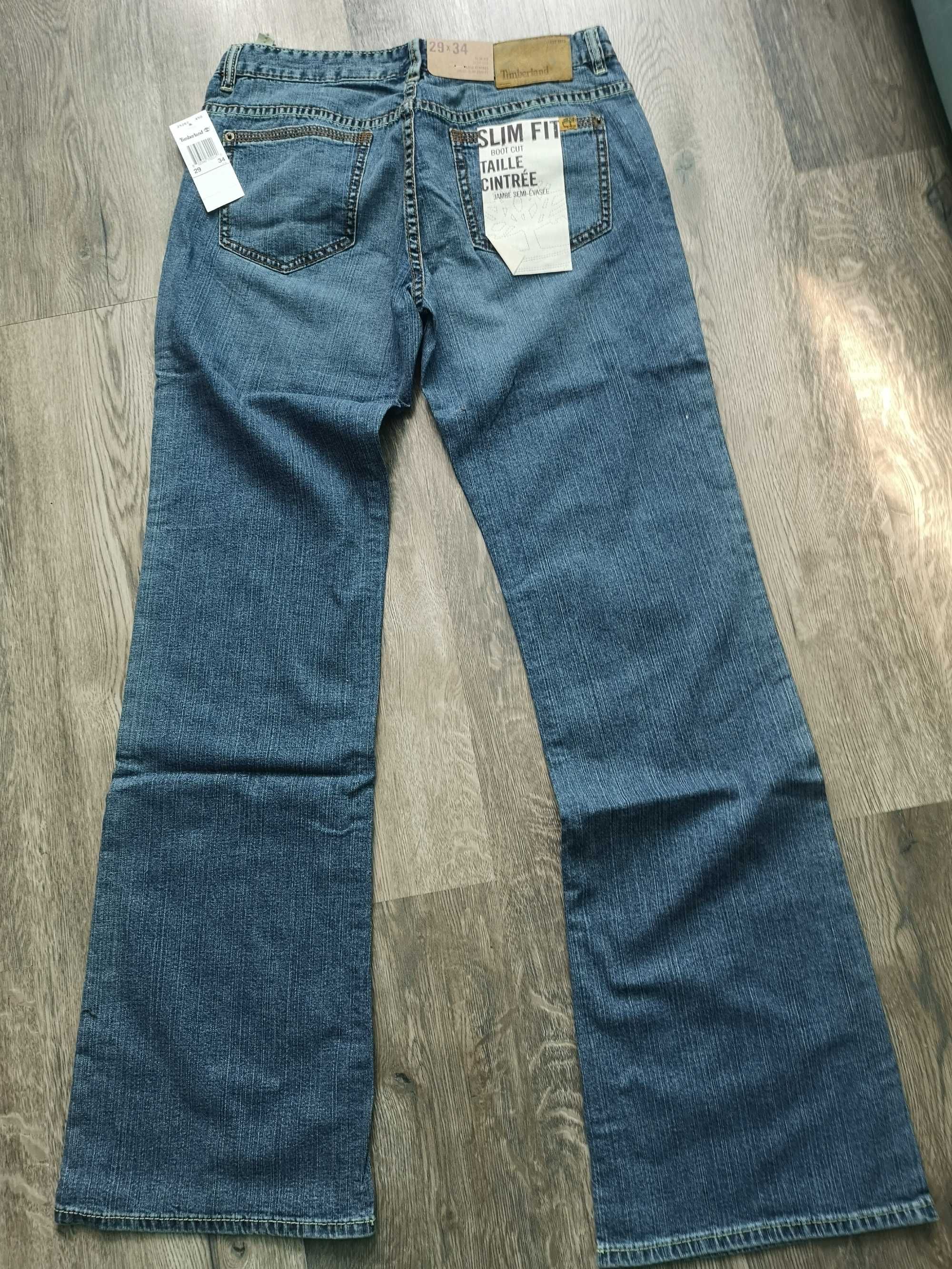 Nowe. Spodnie jeansowe Timberland. 29/34