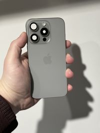 Оригінальний корпус iPhone 15 Pro ( Natural Titanium ) , ( Global )