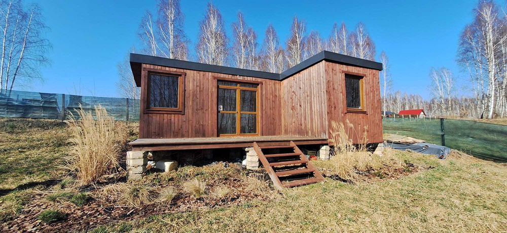 Sprzedam działkę z domkiem w miejscowości Raj koło Morąga