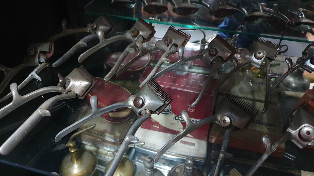 Maquinas manuais de barbeiro