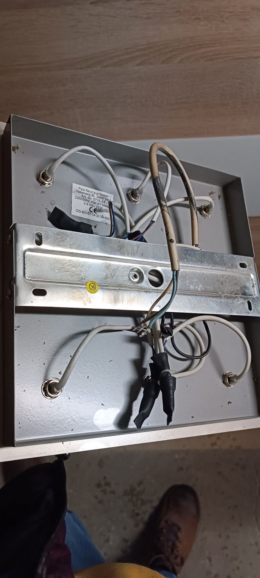 Lampa wisząca Paul Neuhaus jak nowa