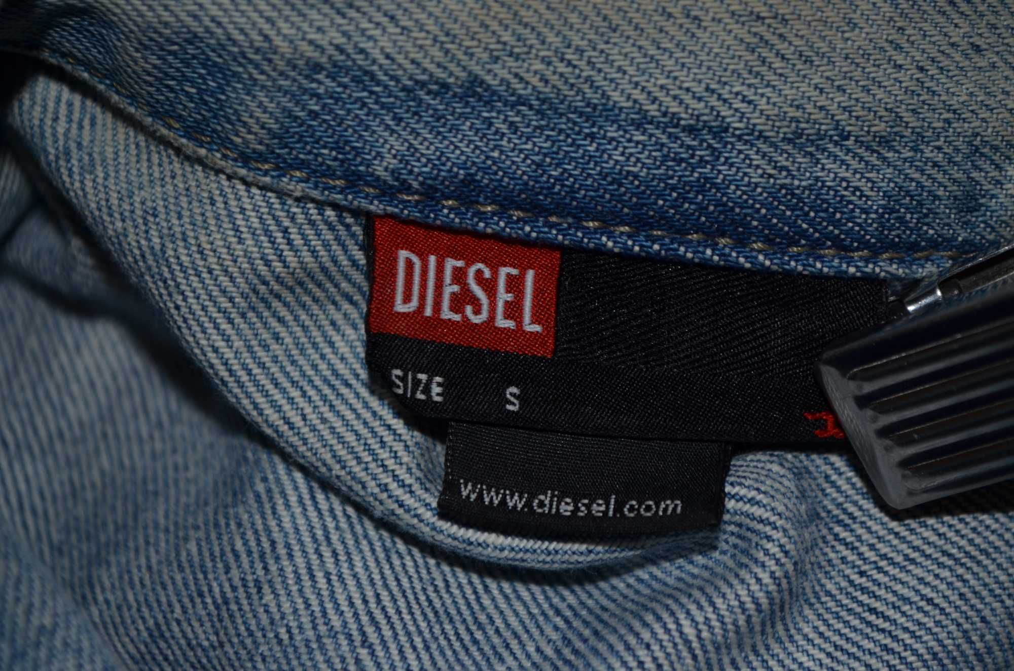 Джинсовая куртка Diesel Jacket Trucker Women Kimti Long Size S Italy