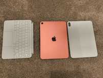 Apple iPad A16 11gen. różowy 128GB + magiczna klawiatura Folio