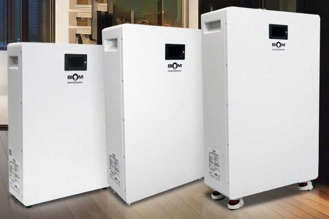Акумуляторна батарея Biom Professional 48В 15кВт BALFP-512300-V1 1480$