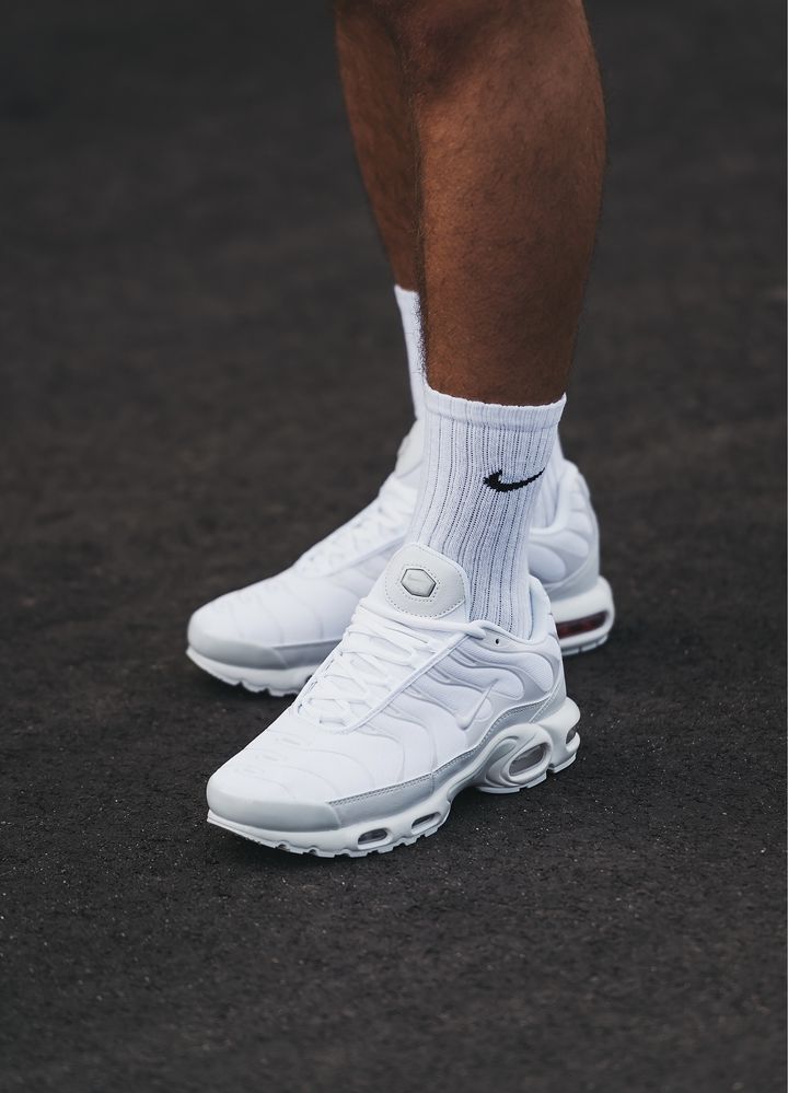 Чоловічі кросівки Nike Air Max TN білі | мужские кросовки Nike