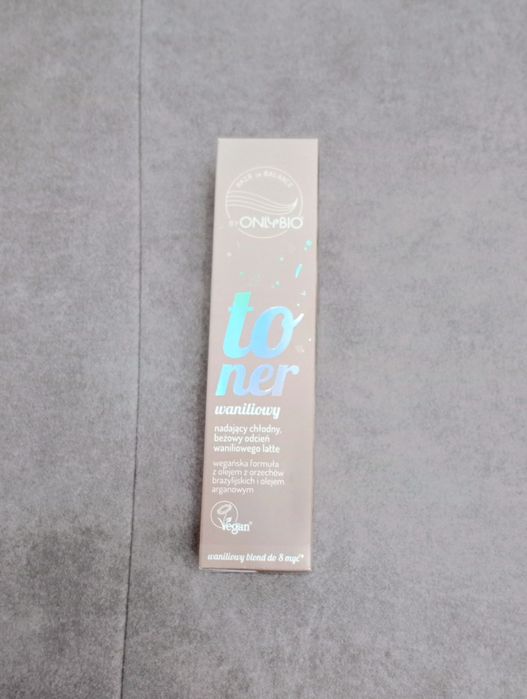 Toner do włosów Onlybio waniliowy hair on balance