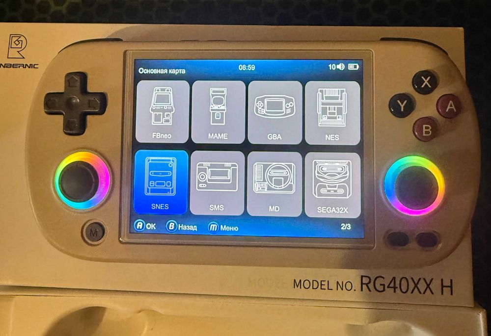 Ретро ігрова приставка Anbernic RG40XX H 64GB