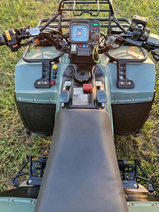 Quad Suzuki Kingquad Quadrunner 300 4×4 blokada Dokumenty jak Klf trx