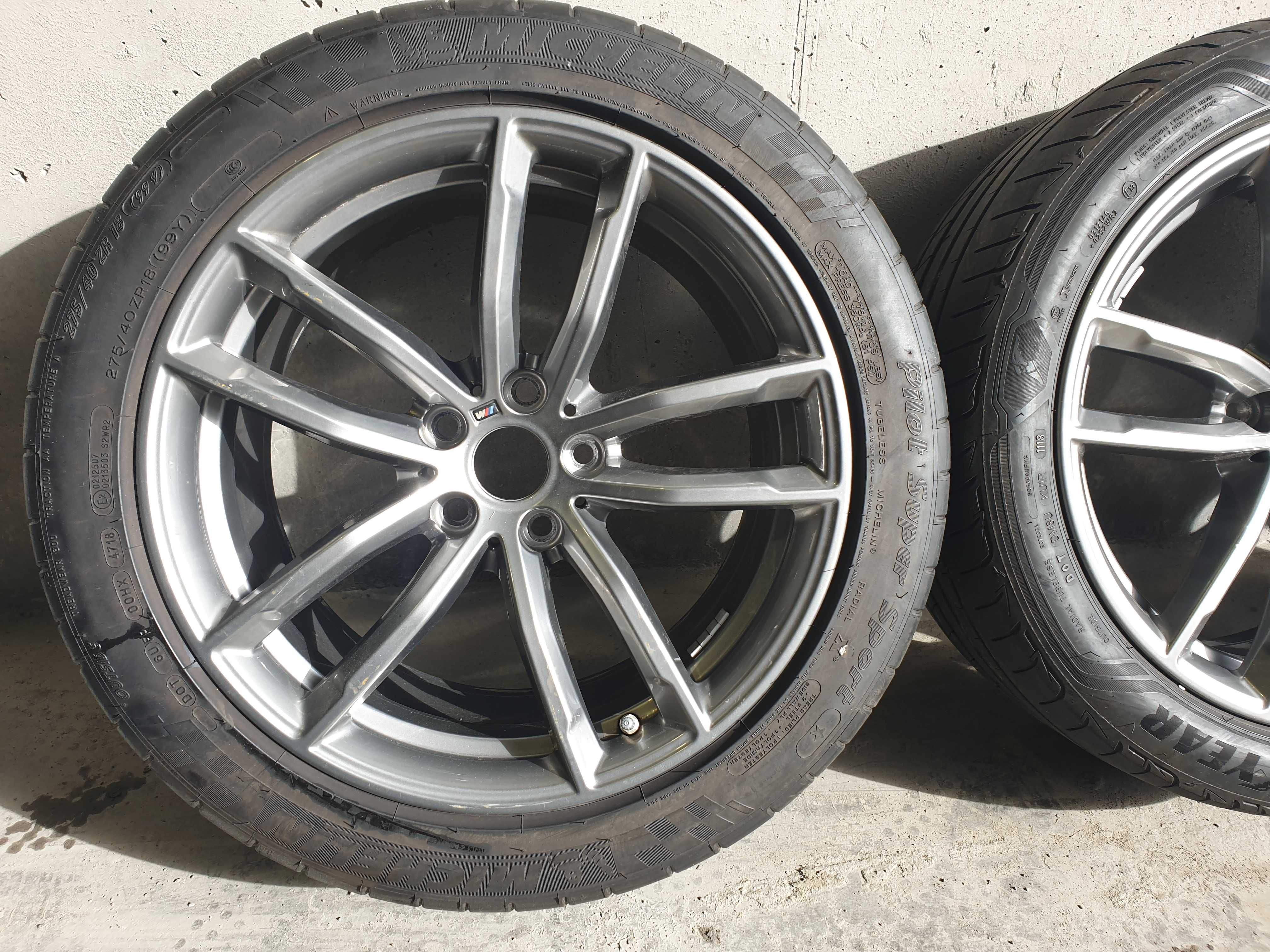 Oryginalne felgi 18" BMW G30 G31 seria 5 TPMS
