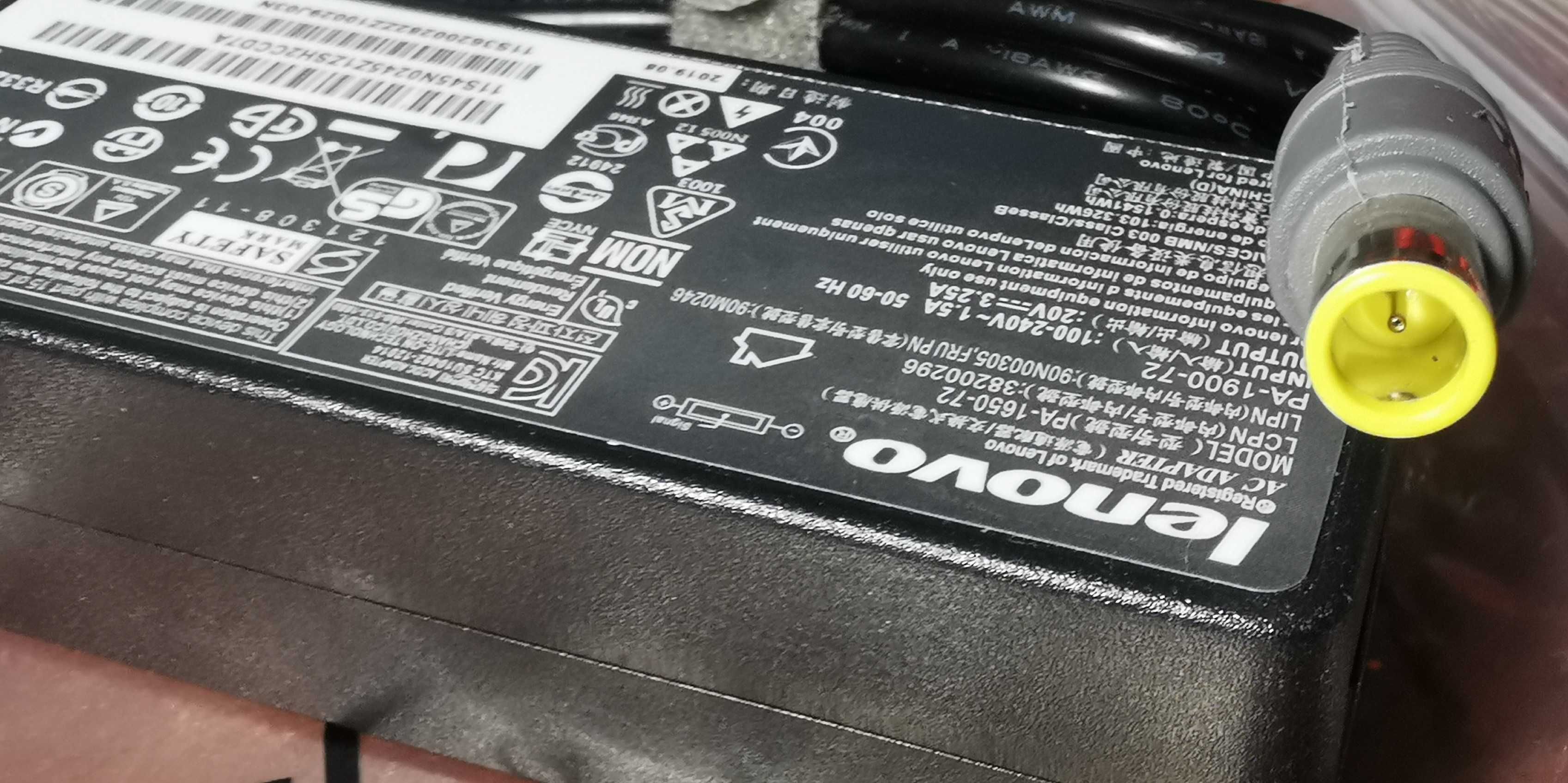 fonte de Alimentação para Lenovo ThinkPad S220, S420, B590, V480,