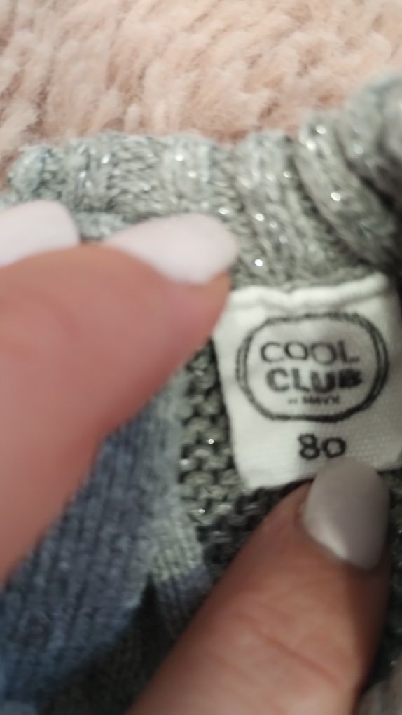 Komplet sweterek Cool club rozmiar 80