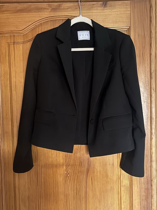 Піджак чорного кольору від Vovk