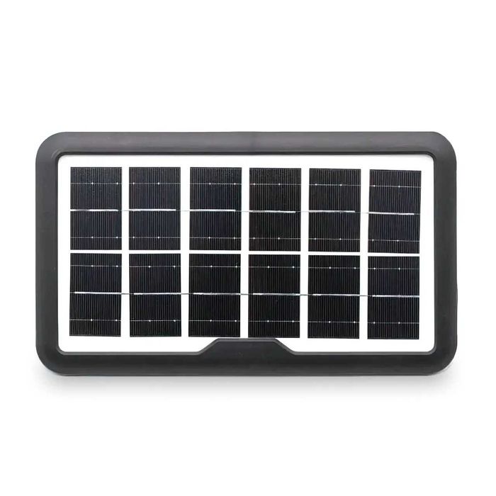 Портативная солнечная система GD-8017 5000мА/ч повербанк, лампочки