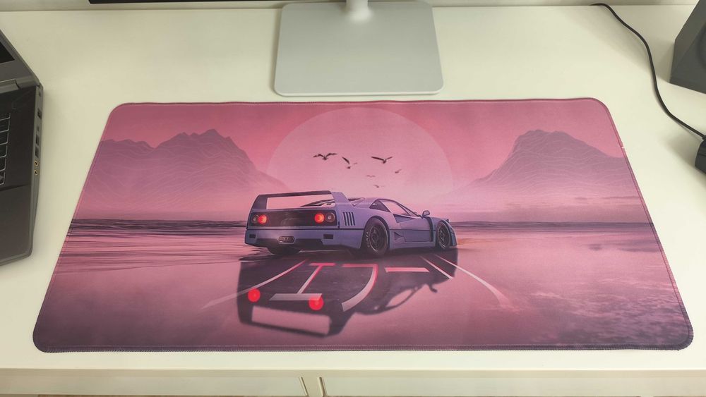 Podkładka Pod Mysz Myszkę Dla Graczy Samochód 30x60cm