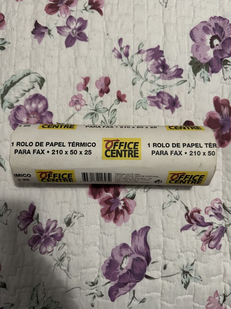Rolo de papel térmico