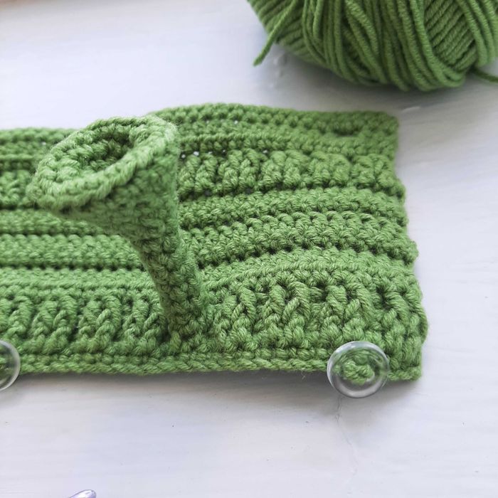 в'язаний ободок на навушники, вушка шрека