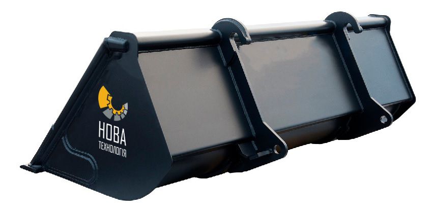 Строительный ковш JCB с зубами