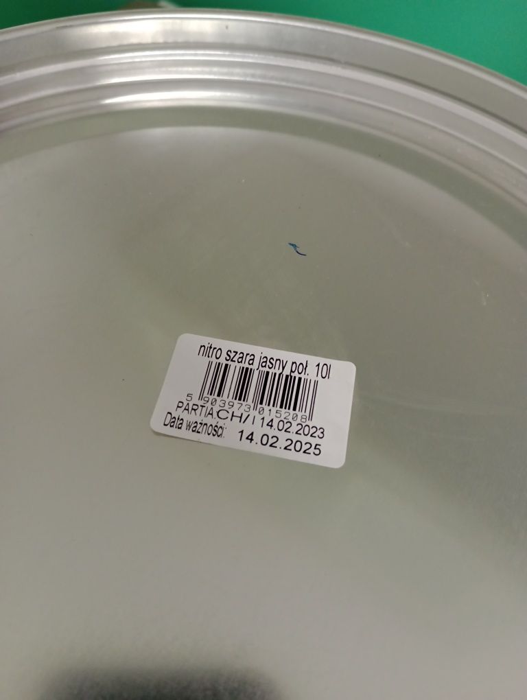 Emalia do drewna i metalu Śnieżka Supermal nitro 10l szara