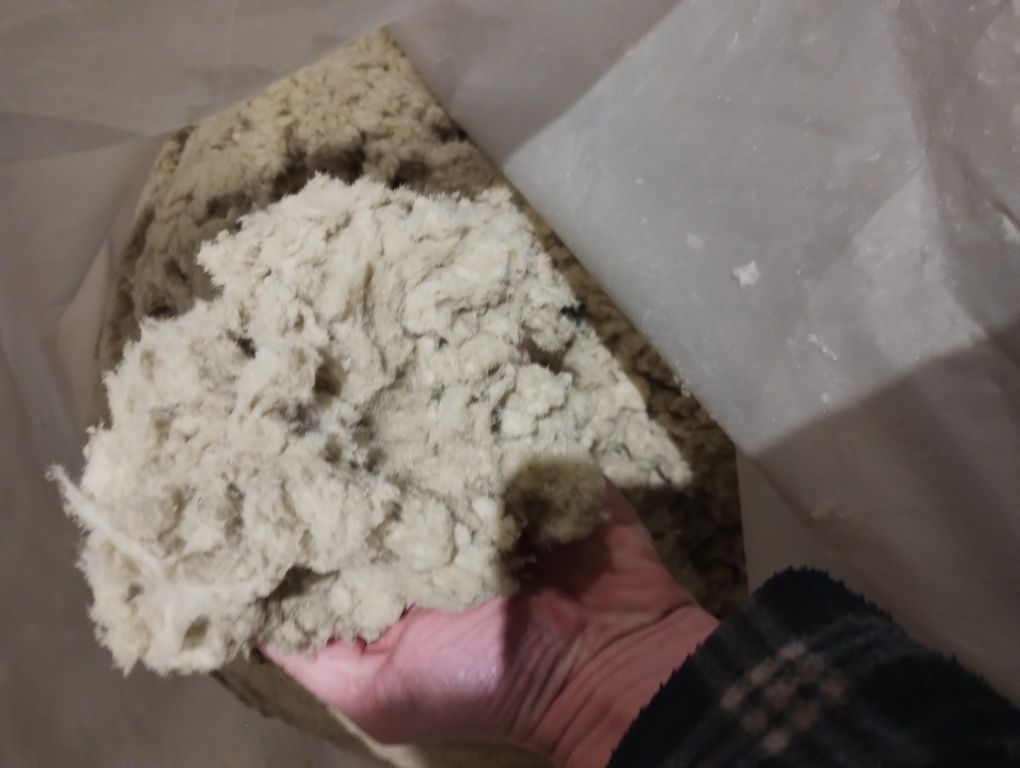 Wełna mineralna,Granulat wełny mineralnej