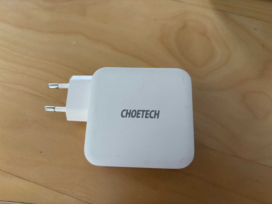 Carregador 100w 2x USB-C CHOETECH