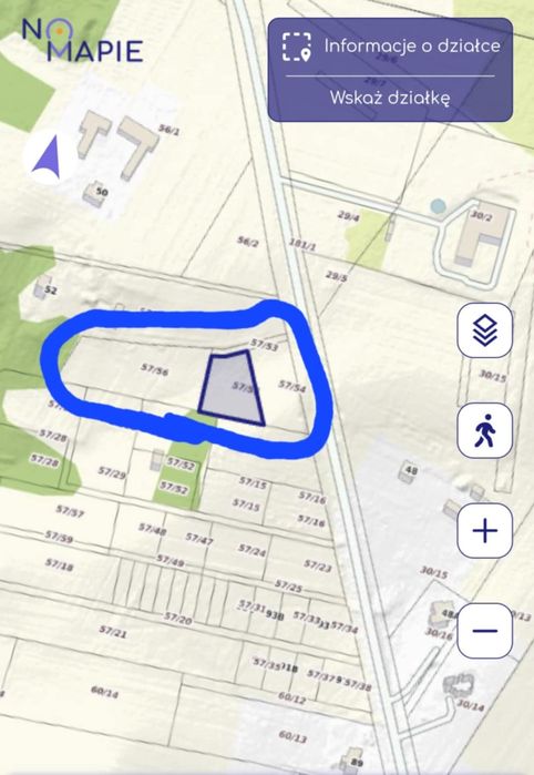 Działka budowlana Krynice