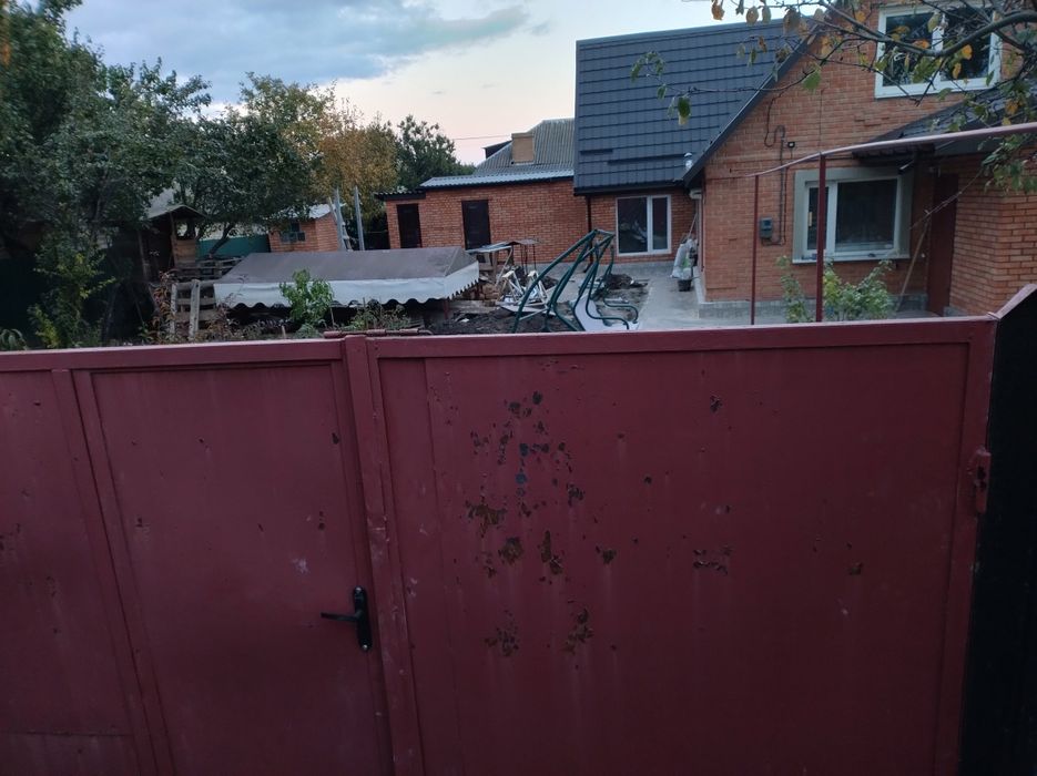 Ворота в'їздні металеві